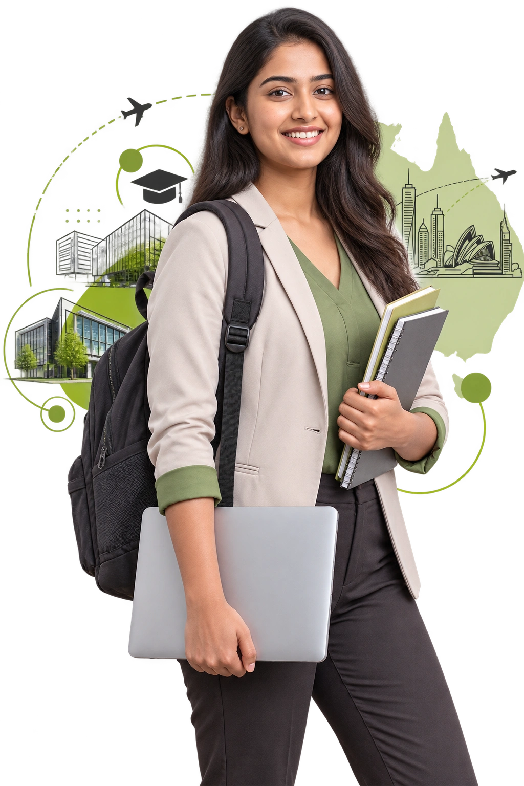 Student studying in Australia