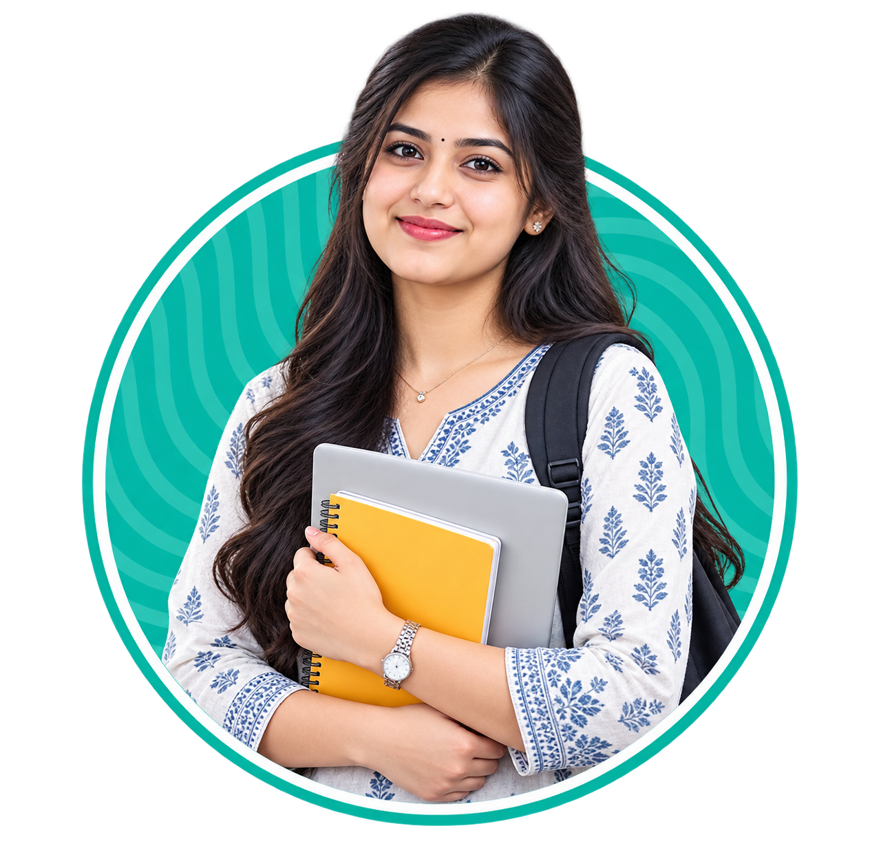 Student ready to study abroad with Sanjeev Consultancy